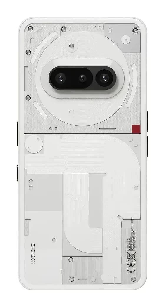 Смартфон Nothing Phone 3А 12GB/256GB (белый)