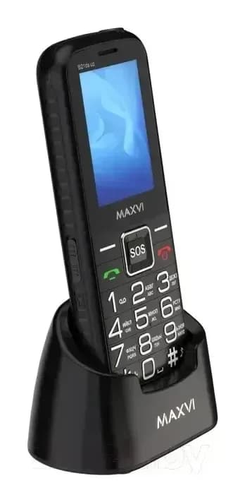 Мобильный телефон Maxvi B 21ds up (черный)