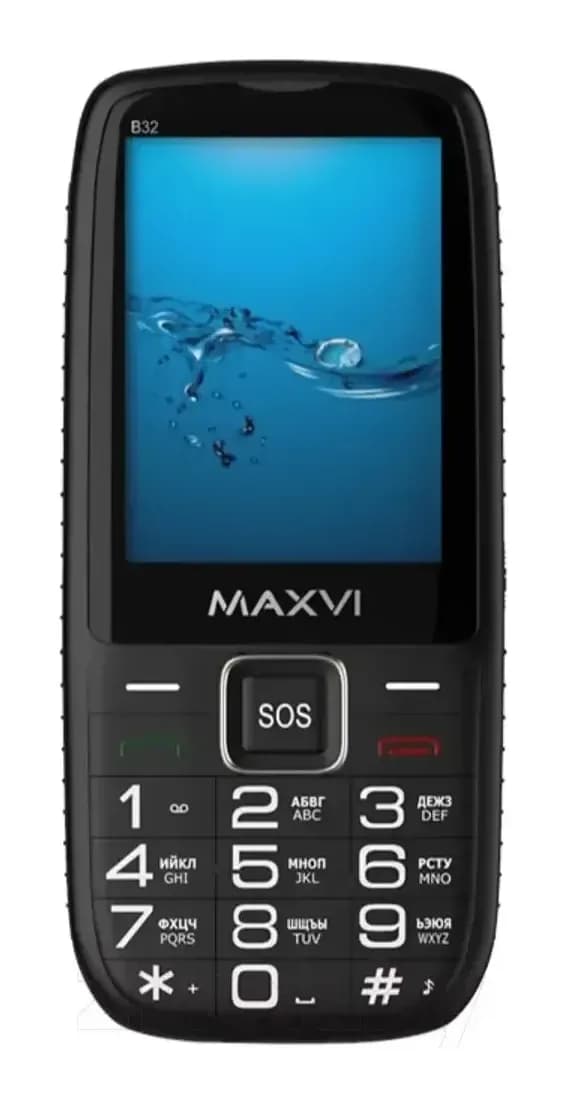 Мобильный телефон Maxvi B32 (черный)