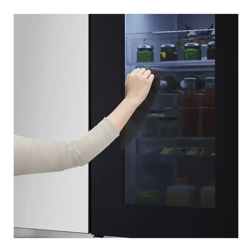 Холодильник с морозильником LG GC-Q257CAFV