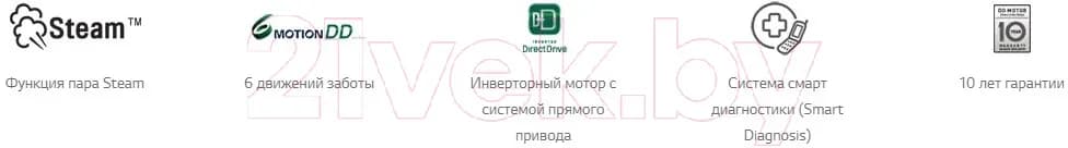 Стиральная машина LG F1296NDS1