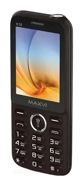 Мобильный телефон Maxvi K18 (коричневый)