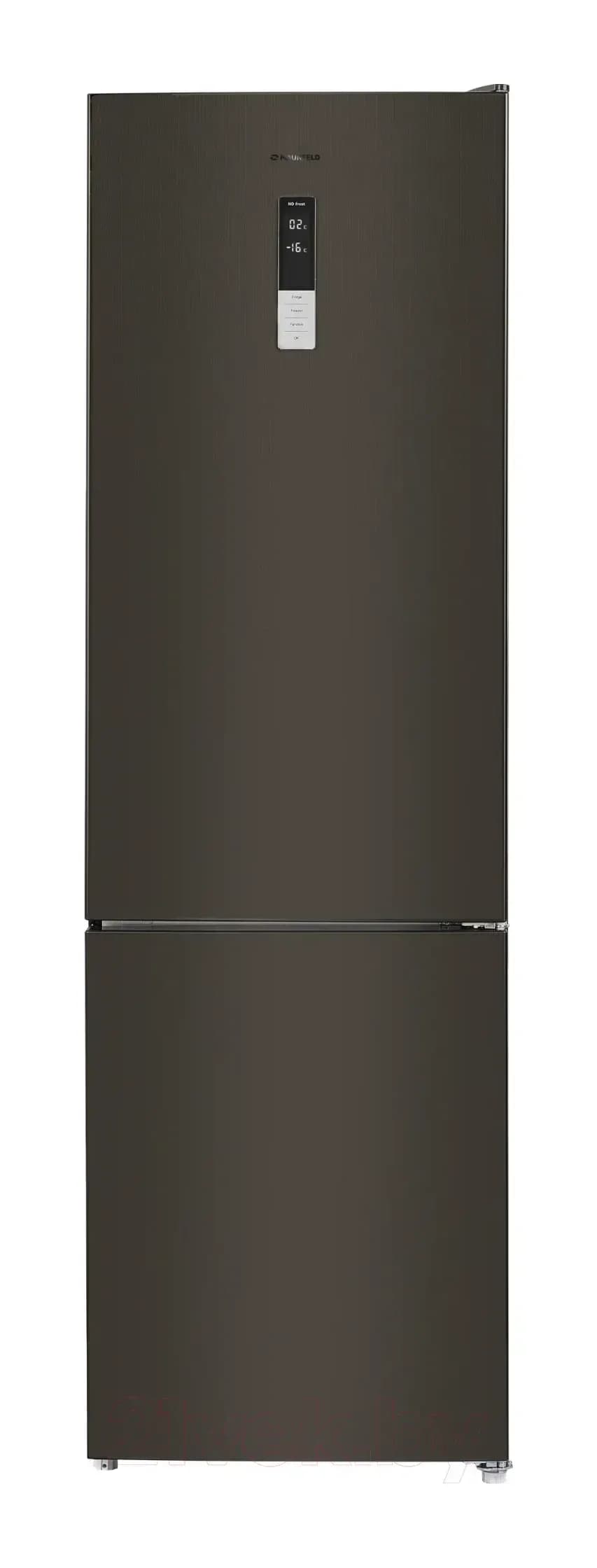 Холодильник с морозильником Maunfeld MFF200NFSB10 Inverter