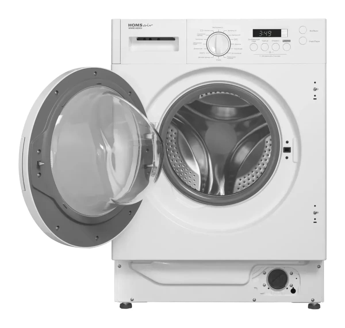 Стиральная машина встраиваемая HOMSair WMB148WH