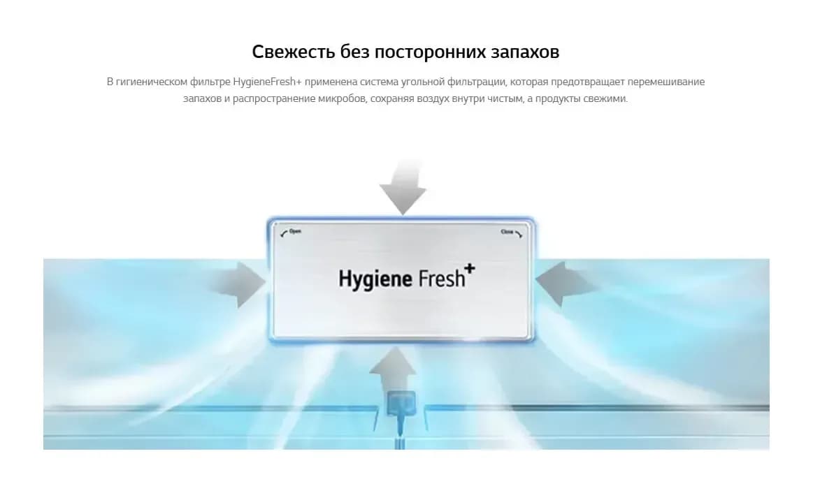 Холодильник с морозильником LG GC-X24FFCBB
