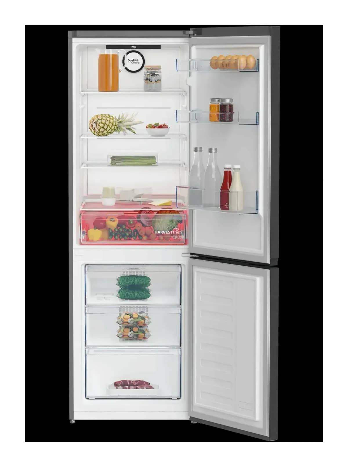 Холодильник с морозильником Beko B3RCNK365HXBR