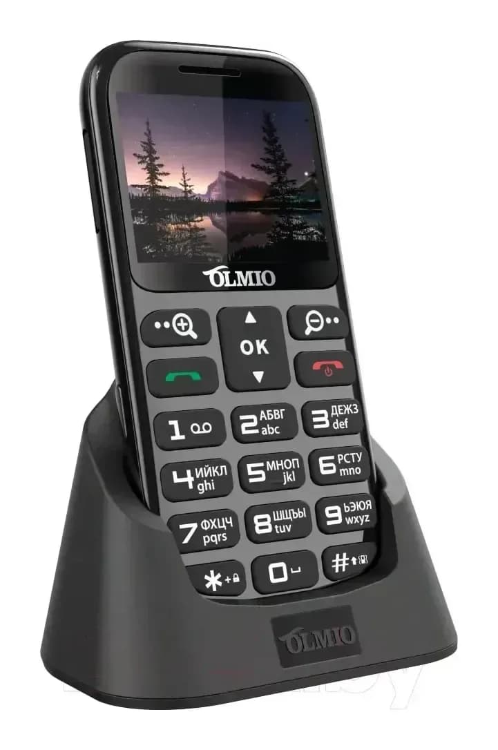 Мобильный телефон Olmio C37 (черный)
