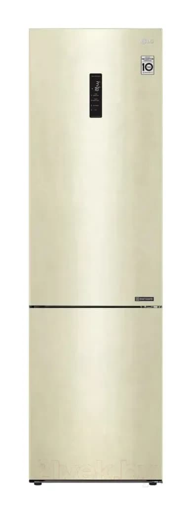 Холодильник с морозильником LG GA-B509CESL