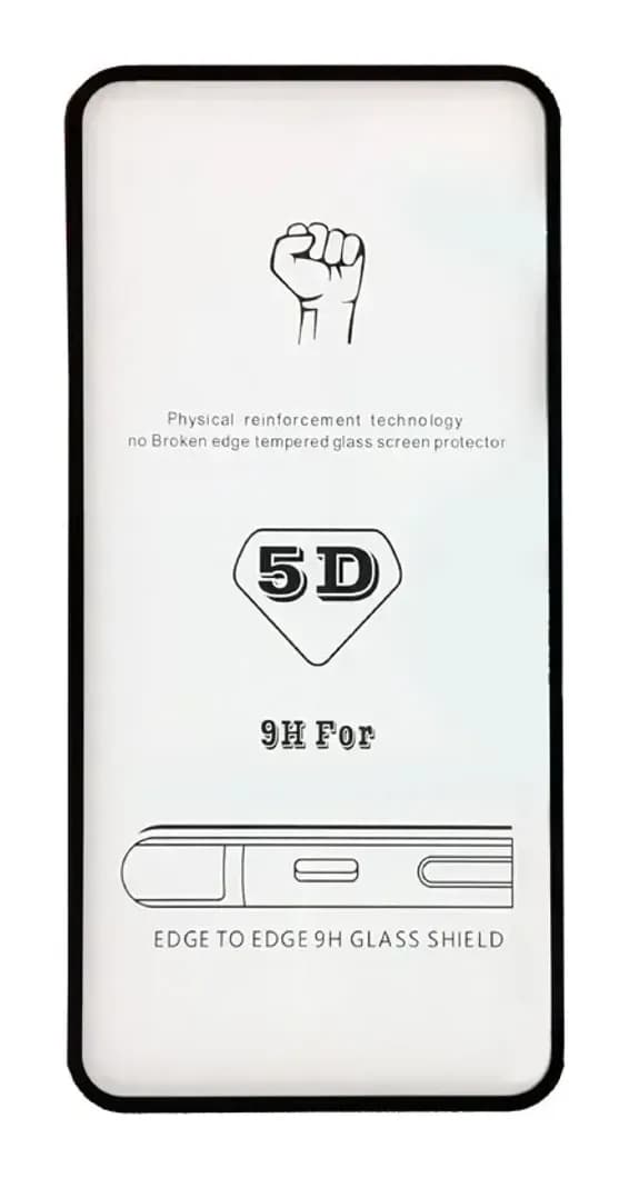 Защитное стекло для телефона Bingo 5D для Redmi 14C/POCO C75 (черный)