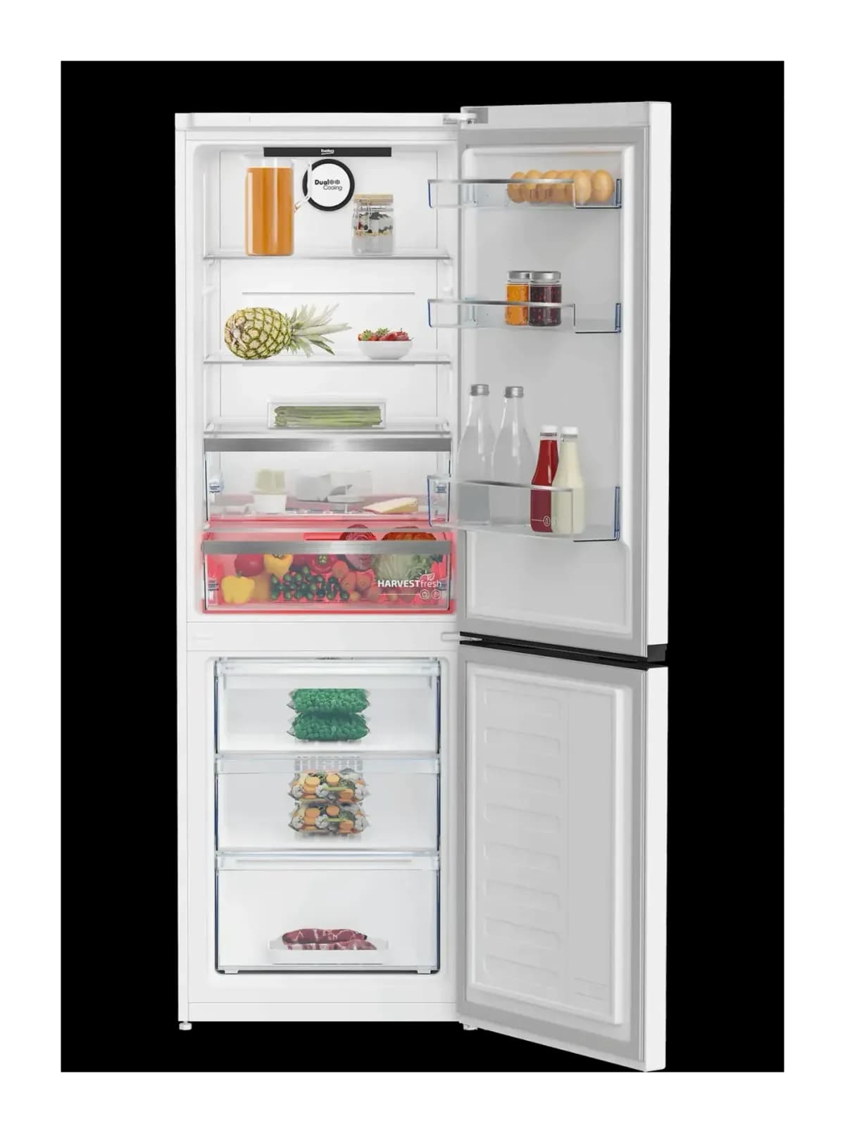 Холодильник с морозильником Beko B5RCNK366HDW
