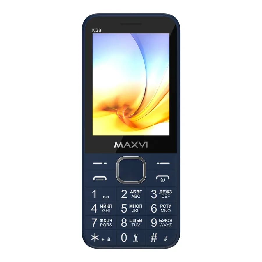 Мобильный телефон Maxvi K28 (синий)