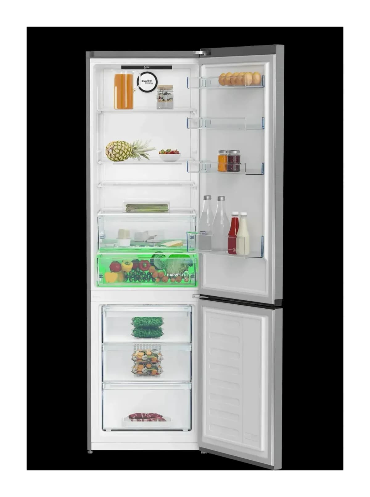 Холодильник с морозильником Beko B3RCNK405HDX