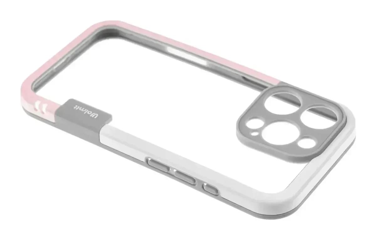 Чехол-накладка G-Case Для iPhone 16 Pro / 6601110764E (розовый/белый)
