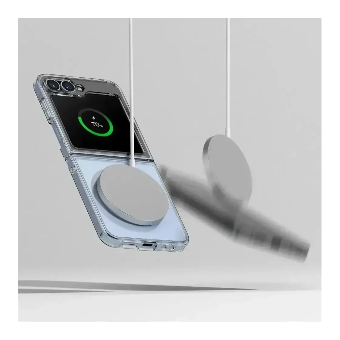Чехол-накладка Ringke Fusion Magnetic Magsafe для Galaxy Z FLIP 6 (Clear)