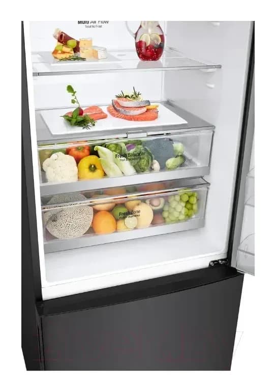 Холодильник с морозильником LG DoorCooling+ GC-B569PBCM