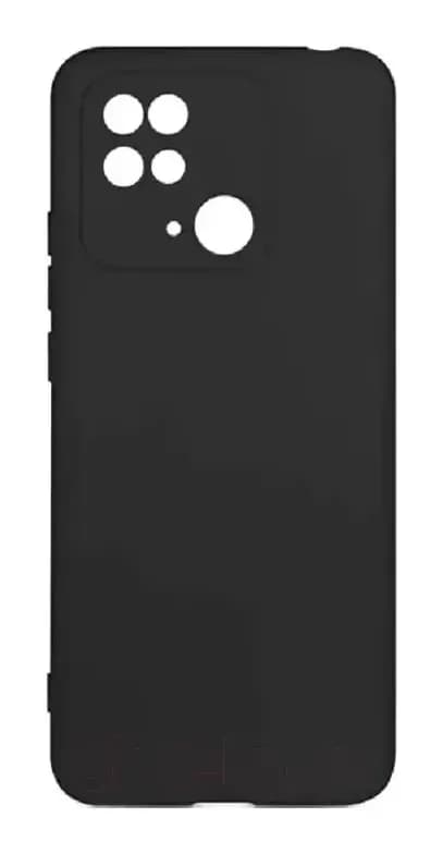 Чехол-накладка Case Coated для Redmi 10C (черный)
