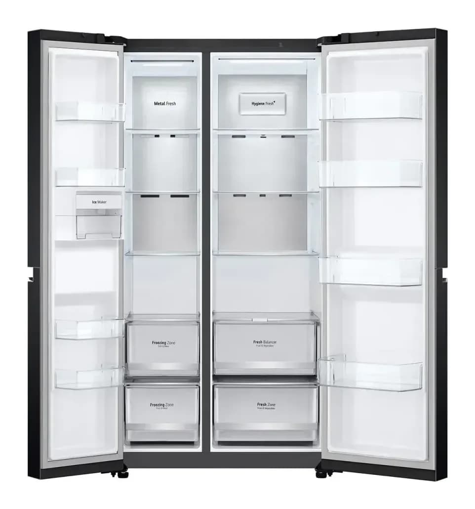 Холодильник с морозильником LG GC-B257SBZV