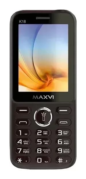 Мобильный телефон Maxvi K18 (коричневый)