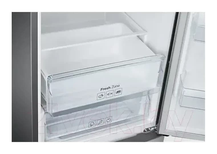 Холодильник с морозильником Samsung RB37A5200SA/WT
