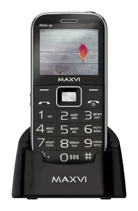 Мобильный телефон Maxvi B6ds up (черный)