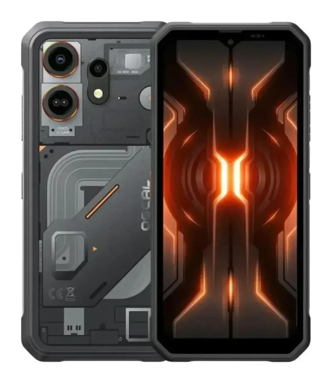 Смартфон Oscal Marine 3 8GB/256GB (черный)