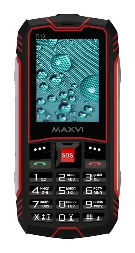 Мобильный телефон Maxvi R10 (красный)