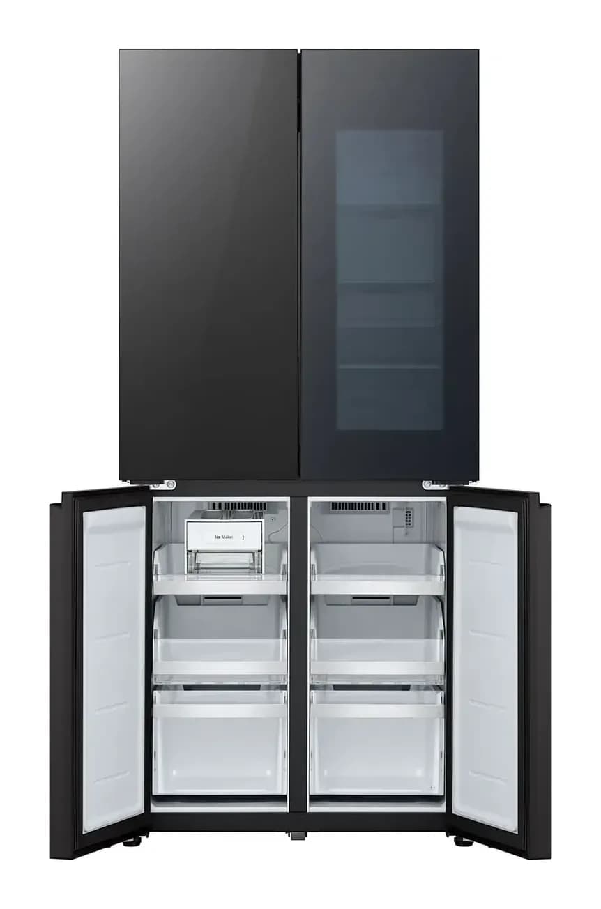 Холодильник с морозильником LG GC-V22FHBBM