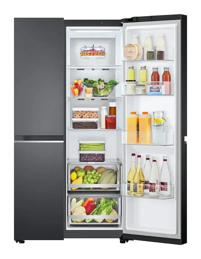 Холодильник с морозильником LG GC-B257SBZV