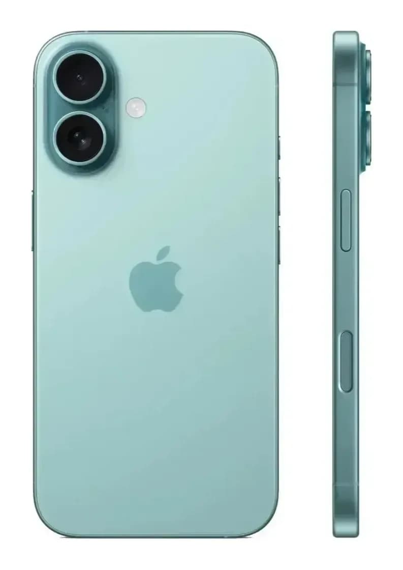 Смартфон Apple iPhone 16 128GB (бирюзовый)