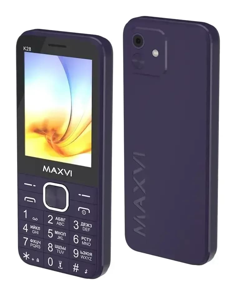 Мобильный телефон Maxvi K28 (фиолетовый)
