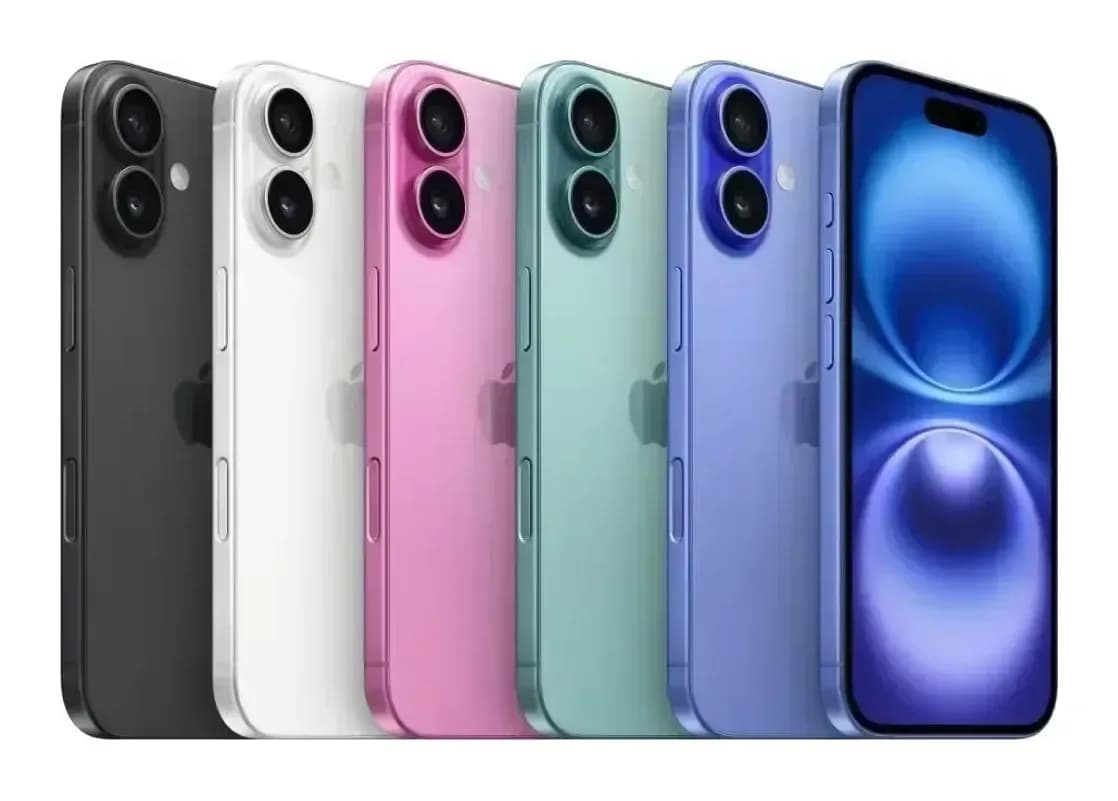Смартфон Apple iPhone 16 128GB (черный)