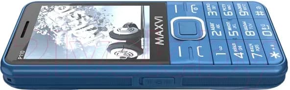 Мобильный телефон Maxvi P110 (маренго)