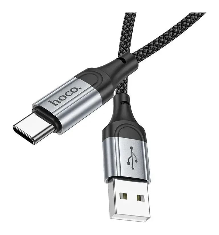 Зарядный кабель Hoco X102 Type-C (1м, черный)
