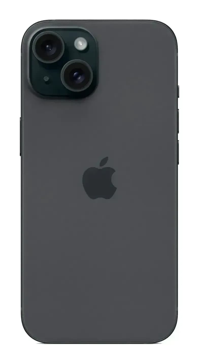 Смартфон восстановленный Apple iPhone 15 128Gb Rostock грейд А (черный)