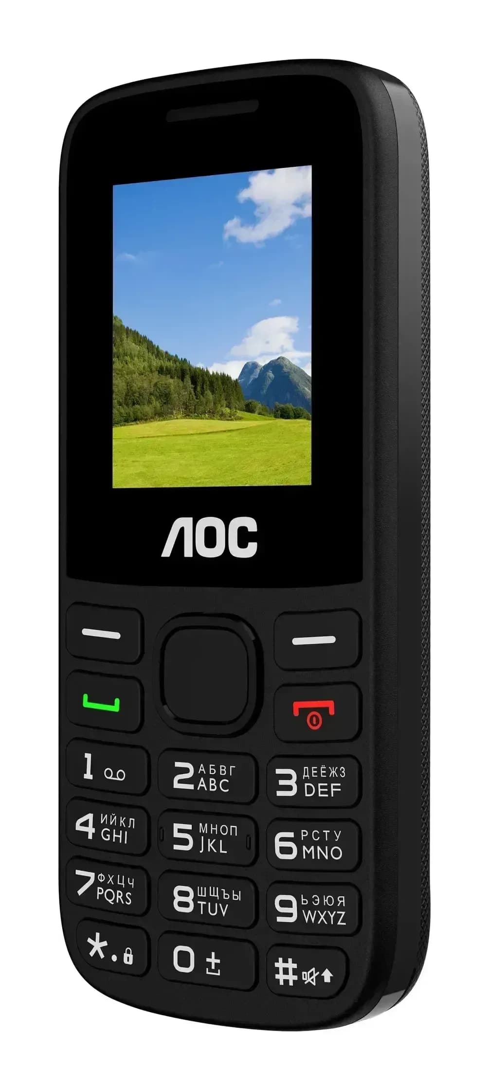 Мобильный телефон AOC A175 / CTA175BK/00 (черный)