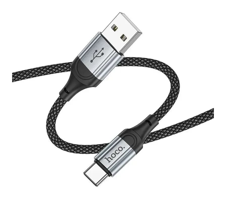 Зарядный кабель Hoco X102 Type-C (1м, черный)