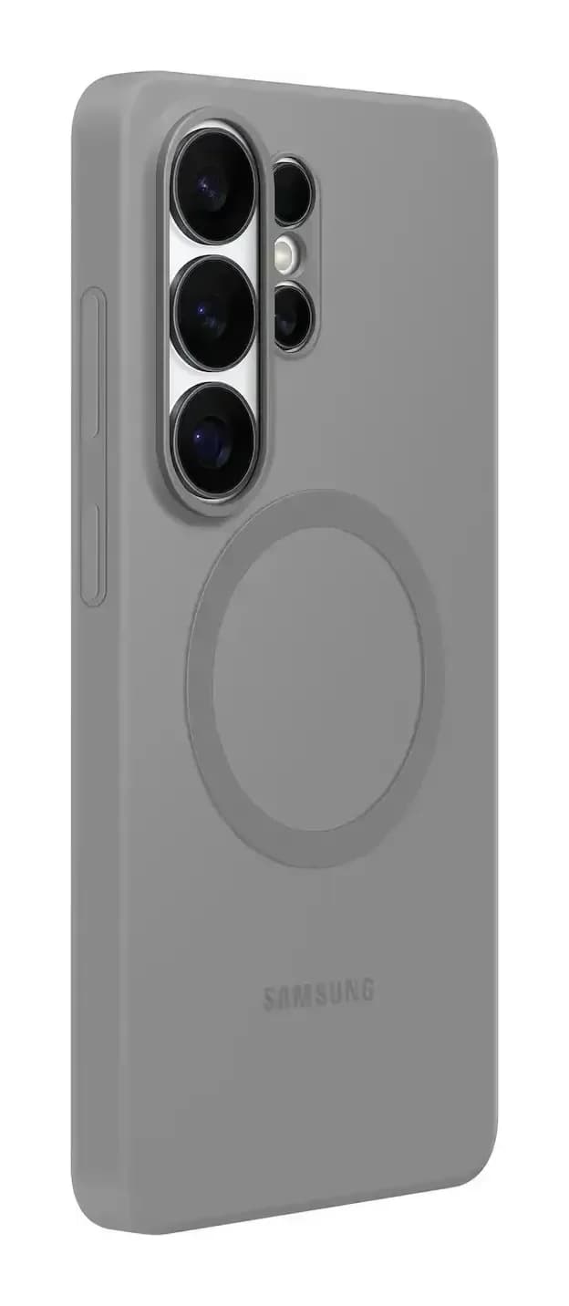 Чехол-накладка Samsung Silicone Magnet Case S26 Ultra / EF-ES948CJEGRU (серый)