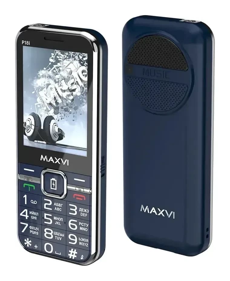 Мобильный телефон Maxvi P18i (синий)