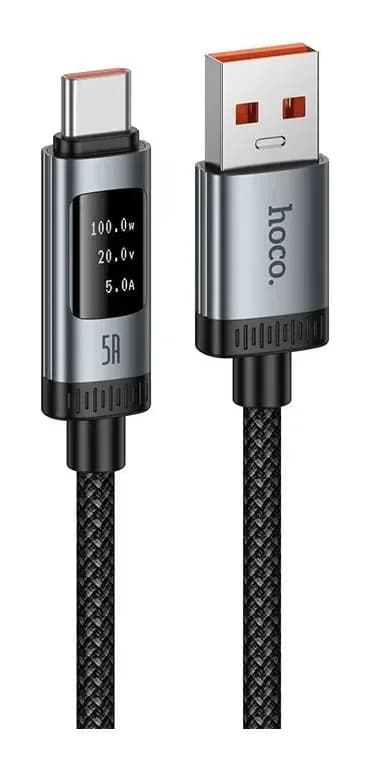 Зарядный кабель Hoco U148 Type-C (1.2м, черный)