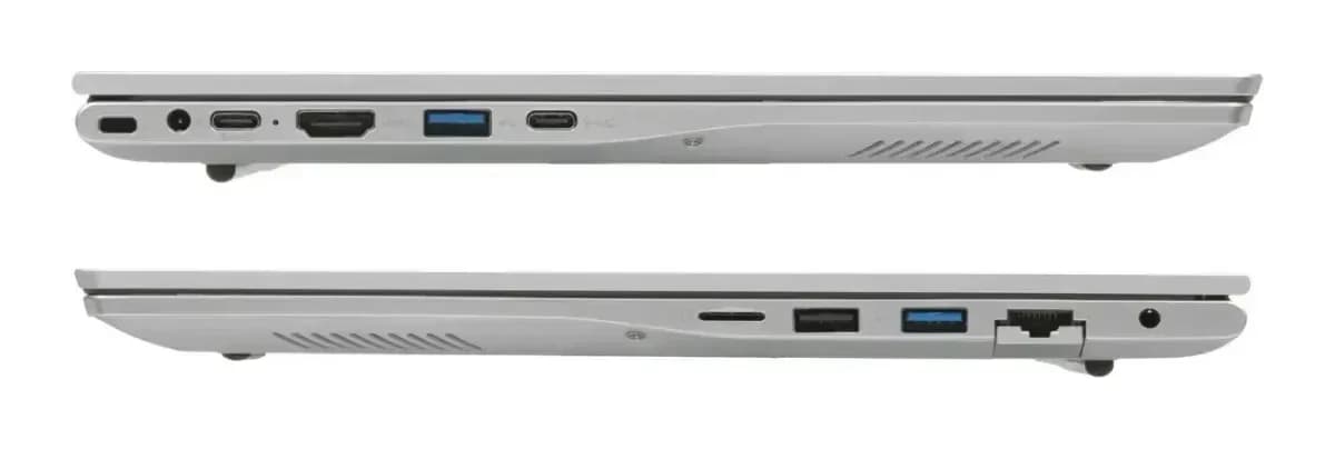 Ноутбук Horizont H-book 15 IPK3 i5-13500H 8GB/512GB Win11Pro (серебристый)