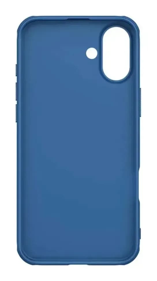 Чехол-накладка Nillkin Super Frosted Shield Pro для iPhone 16 (синий)