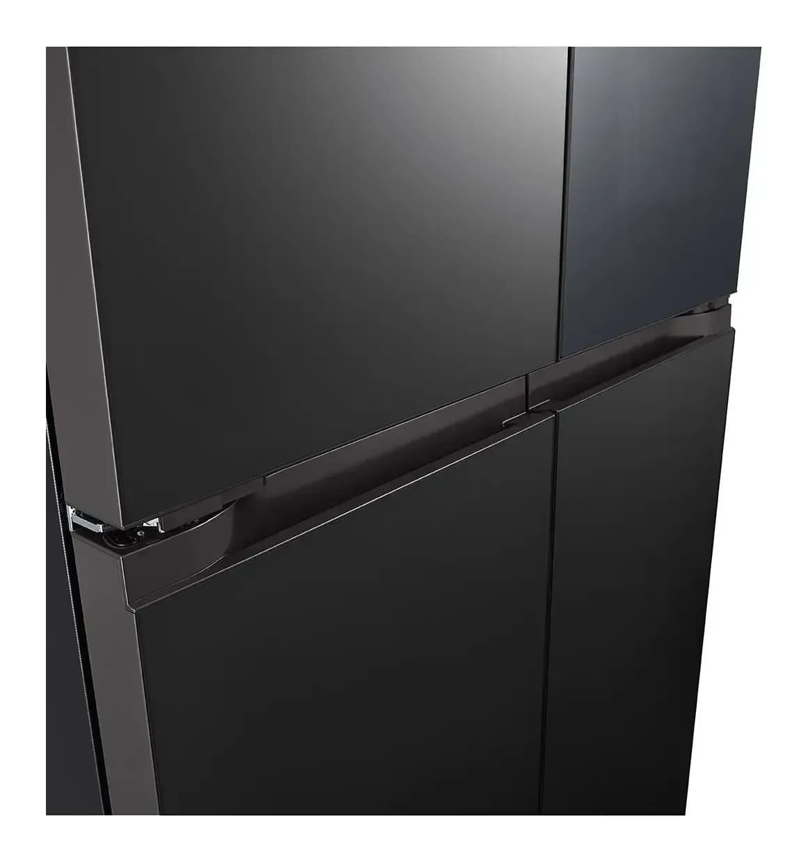 Холодильник с морозильником LG GC-V22FHBBM