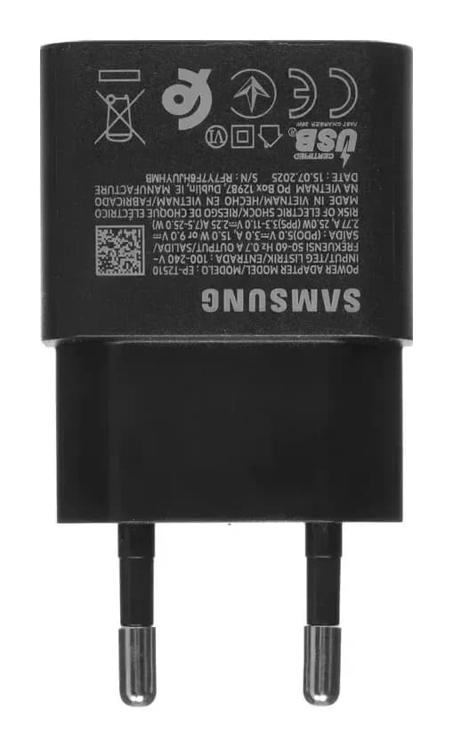 Адаптер питания сетевой Samsung EP-T2510 / EP-T2510NBEGEU (черный)