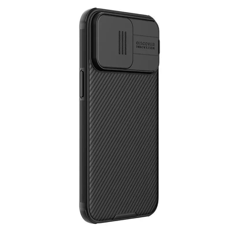 Чехол-накладка Nillkin CamShield Pro для Apple iPhone 15 (черный)