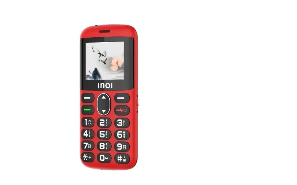 Мобильный телефон Inoi 148 Senior 4G (красный)