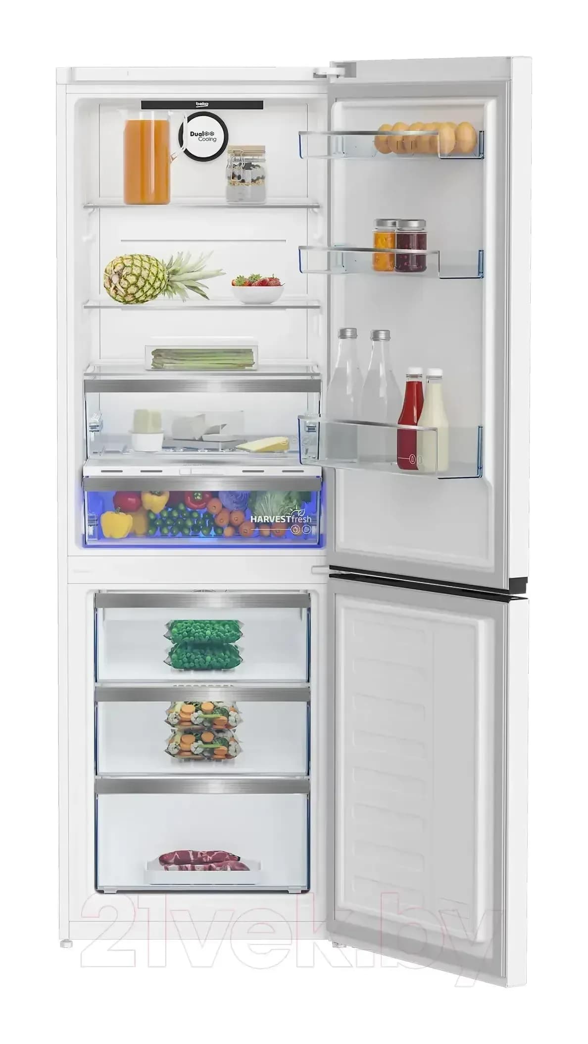 Холодильник с морозильником Beko B5RCNK363ZW
