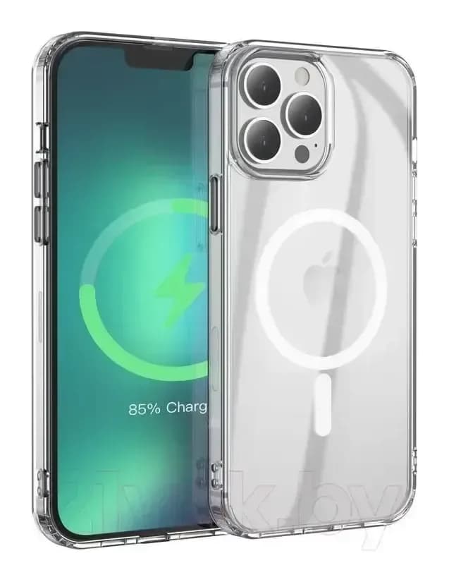 Чехол-накладка Hoco Магнитный для iPhone 13 Pro Max (прозрачный)