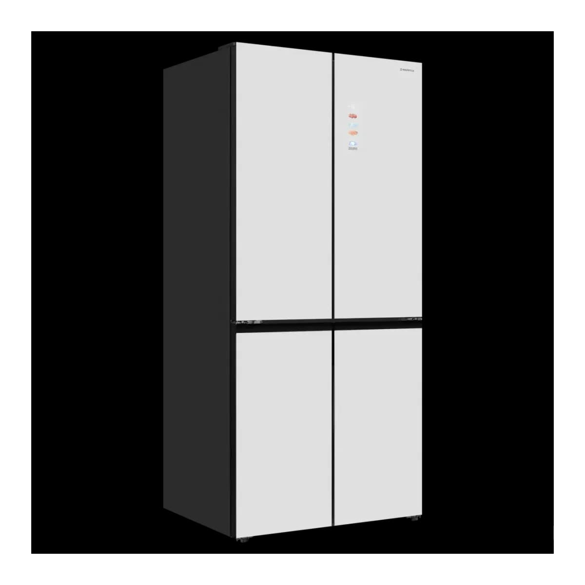 Холодильник с морозильником Maunfeld MFF190NFDPW Matt Inverter