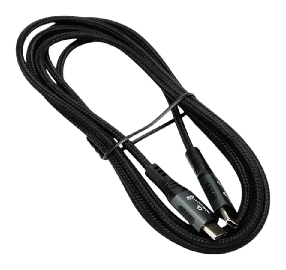 Зарядный кабель Gembird/Cablexpert СС-USB2.0-240W-2M (2м, черный)