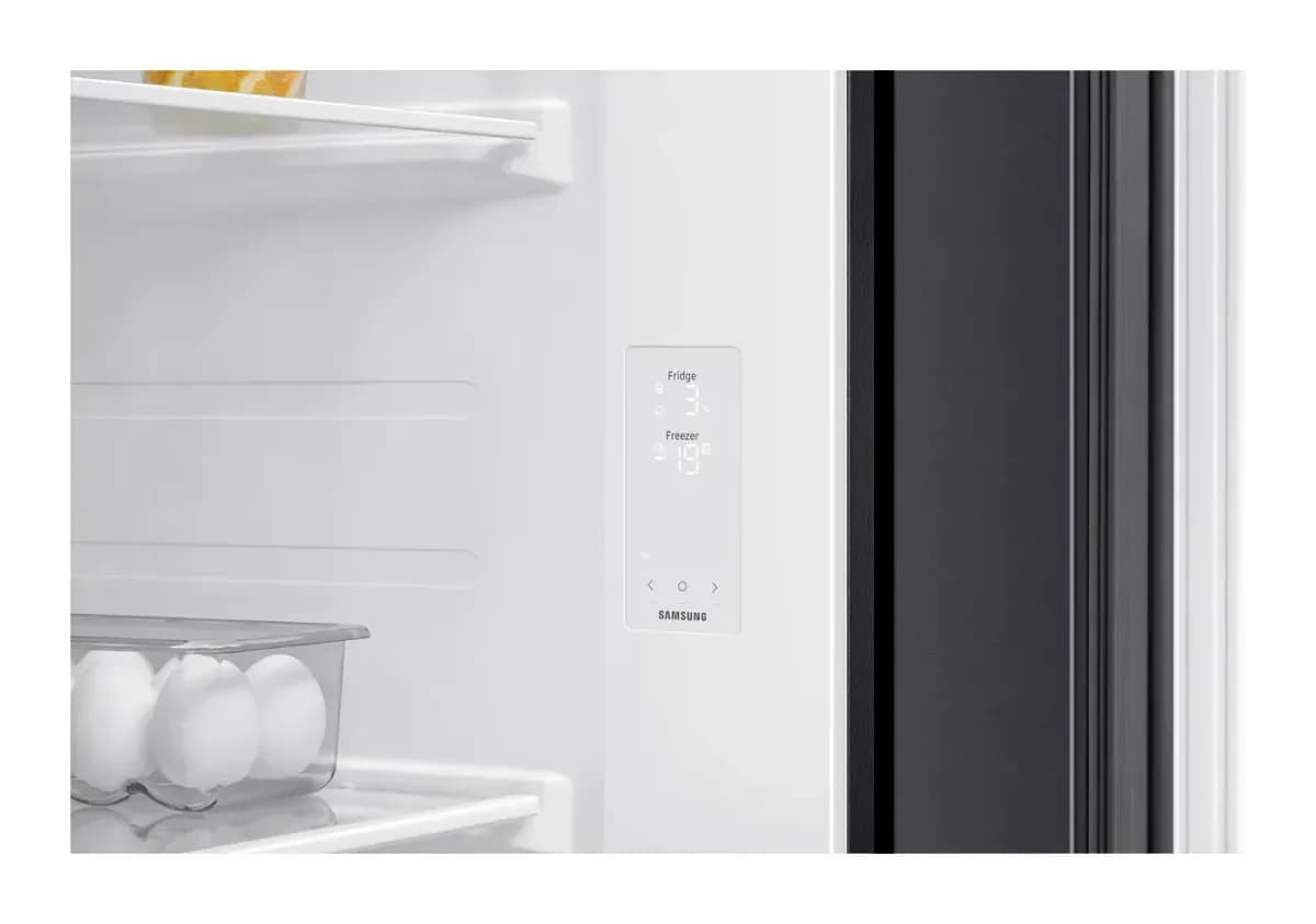 Холодильник с морозильником Samsung RS70F65Q1FWR